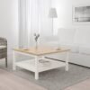 hemnes-coffee-table-white-stain-light-brown__0835683_pe671195_s5.jpg Coffee table white stainlight brown 90x90 cm