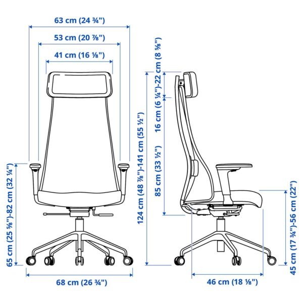 jaervfjaellet-office-chair-with-armrests-grann-white__1404962_pe970300_s5.jpg Office chair with armrests white