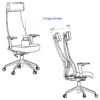 jaervfjaellet-office-chair-with-armrests-grann-white__1441027_pe986161_s5.jpg Office chair with armrests white