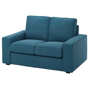 Compact 2seat sofa blue