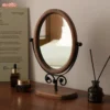 sg-11134201-7rdvg-mc4c7h3plu4g54 Vintage Bedroom Desktop Mirror Solid Wood